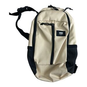 Vans “Off The Wall” Sling Backpack – Beige & Black